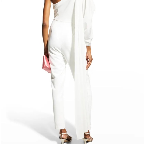 One33 Social Draped One Shoulder Jumpsuit - Picture 2 of 3